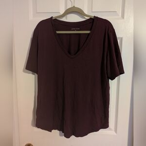 Universal Standard V Rex Short Sleeve Shirt Size M 18/20